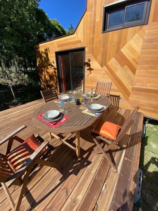 Tiny House Atypique Tout Confort 4 Pers Jardin 라 가르드 외부 사진
